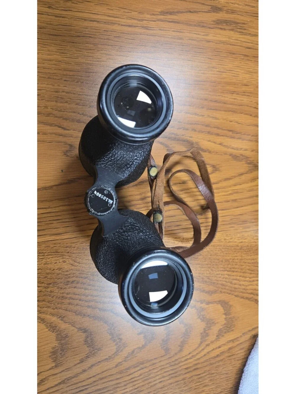 Vintage WW II Nash-Kelvinator 1943 H.M.R. 6x30 Binoculars with M17 Leather Case